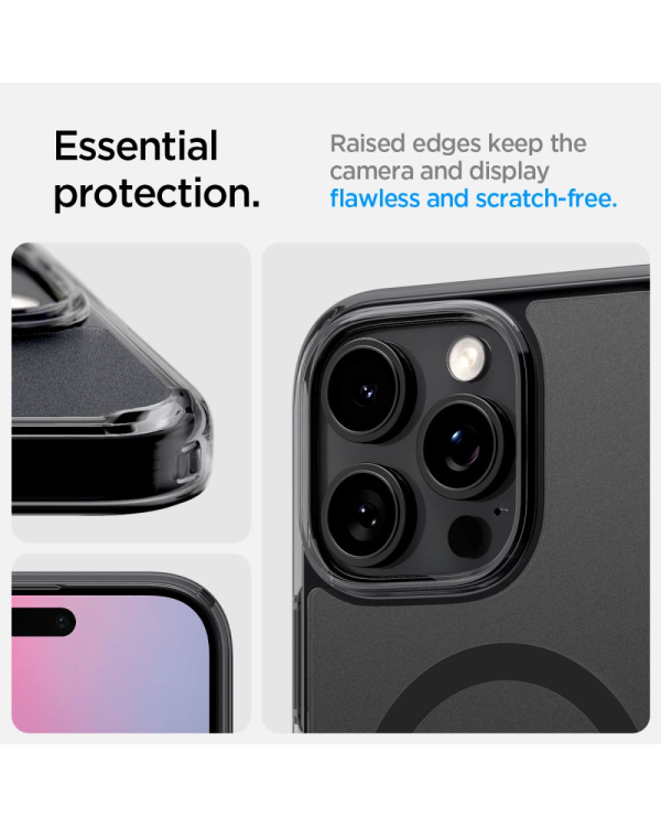 Дополнительное изображение книги «SPIGEN ULTRA HYBRID "T" MAGSAFE IPHONE 16 PRO MAX FROST BLACK»
