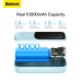 Baseus Qpow power bank 10000mAh built-in Lightning 20W Quick Charge cable SCP AFC FCP blue (PPQD020003)