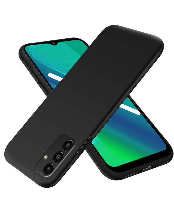 Fusion elegance fibre прочный силиконовый чехол для Samsung A236 Galaxy A23 5G черный