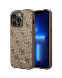 Чехол Guess GUHCP14LG4GFBR для iPhone 14 Pro 6,1" |коричневый