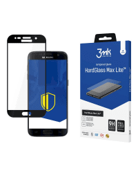 Samsung Galaxy S7 Black - 3mk HardGlass Max Lite™ screen protector