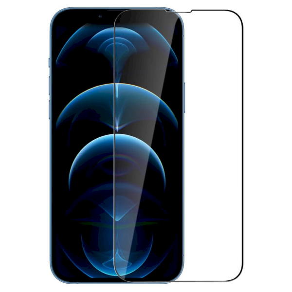 Обложка книги «Nillkin 2in1 HD Full Screen Tempered Glass for Apple iPhone 13 mini Black»