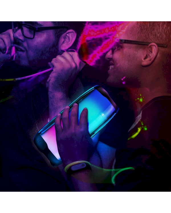 WK Design portable wireless Bluetooth 5.0 speaker RGB 2000mAh black (D31 black)