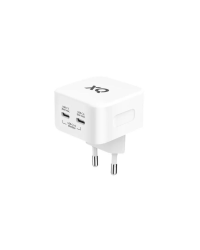 Зарядное устройство Freenet GaN | 35 Вт | 2x TYPE-C | Белый