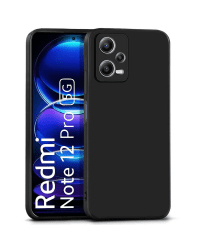 Fusion elegance fibre прочный силиконовый чехол для Xiaomi Redmi Note 12 Pro 5G черный