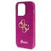 Guess GUHCP15XHG4SGU iPhone 15 Pro Max 6.7" фиолетовый жесткий чехол Glitter Script Big 4G
