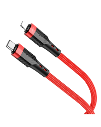 Borofone Cable BU35 Influence - Type C to Lightning - PD 20W 1,2 metres red