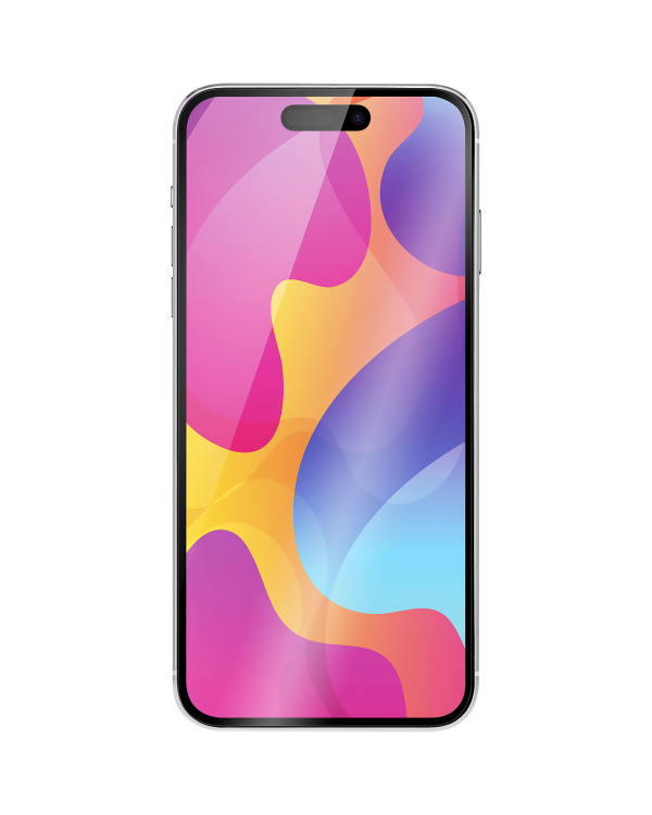 Fusion 5D glass защитное стекло для экрана Apple iPhone 15 Pro черное