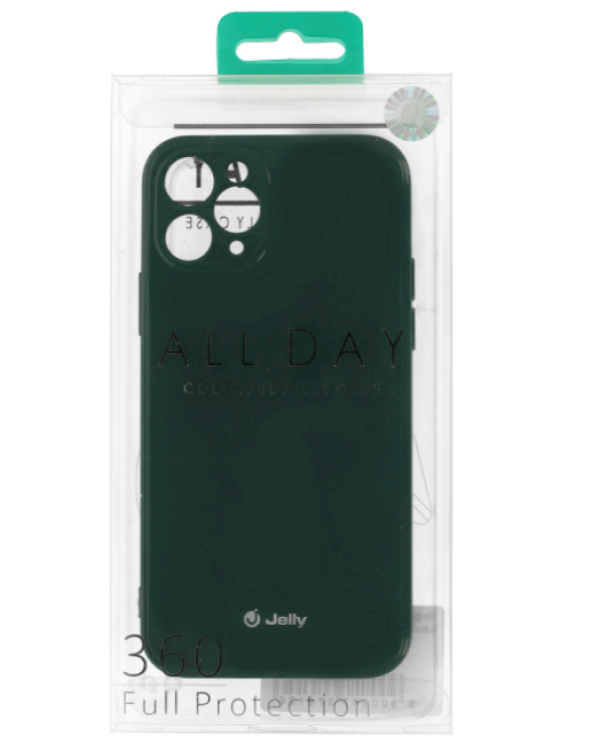 Mercury Jelly Back Case Силиконовый чехол для Apple iPhone 11 Pro Зеленый