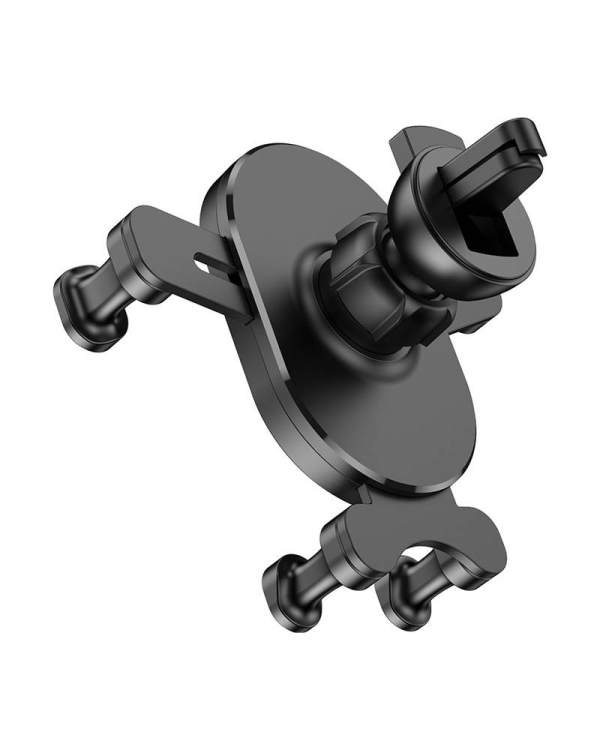 Gravity mount Vipfan H01 for ventilation outlet or dashboard, adjustable (black)