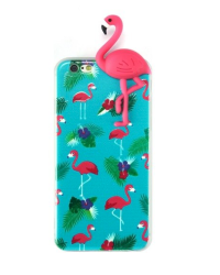 Fusion Flamingo Back Case Силиконовый чехол для Apple iPhone X / XS Синий