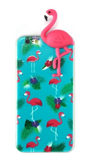 Fusion Flamingo Back Case Силиконовый чехол для Apple iPhone X / XS Синий