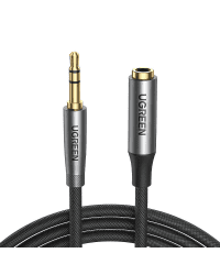 UGREEN AV190 AUX jack audio extender 3.5 mm, 0.5m (black)