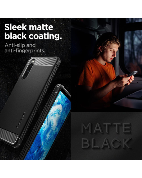 Дополнительное изображение книги «Spigen Rugged Armor Sony Xperia 1 V czarny|black ACS06204»