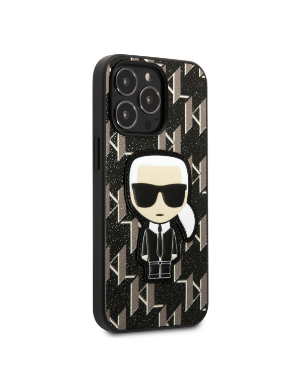Дополнительное изображение книги «Karl Lagerfeld Monogram Ikonik Case for iPhone 13 Pro Black»