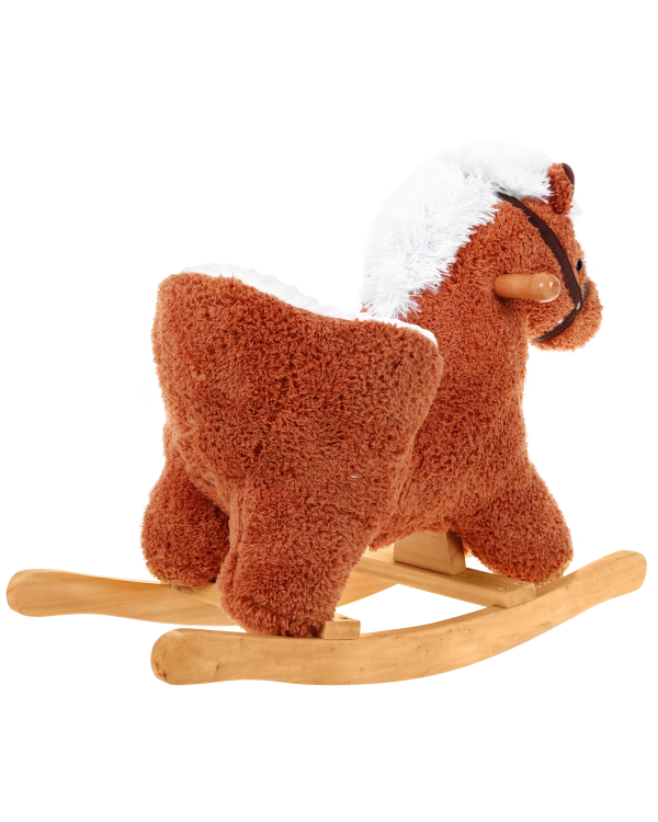 Мягкая лошадка-качалка