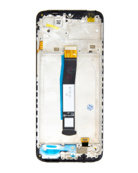 ЖК-дисплей + сенсорный блок + передняя крышка для Xiaomi Redmi 10C черный