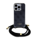Обложка книги «Guess IML 4G Printed Crossbody Case for iPhone 15 Pro Black»