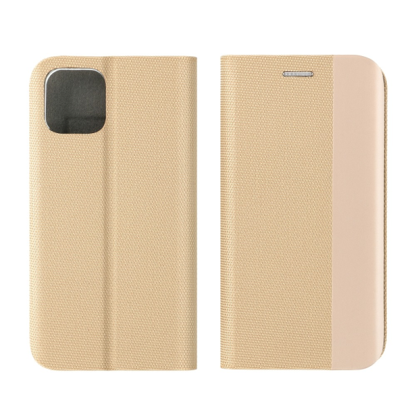Fusion smart senso case книжка чехол для Samsung A526 / A525 Galaxy A52 5G / A52 золотой