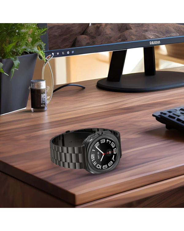 Дополнительное изображение книги «Tech-Protect Stainless Bracelet for Samsung Galaxy Watch Ultra (47mm) - Black»