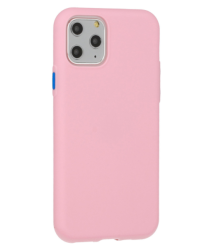 Fusion Solid Case Силиконовый чехол для Apple iPhone 12 Pro Max Розовый