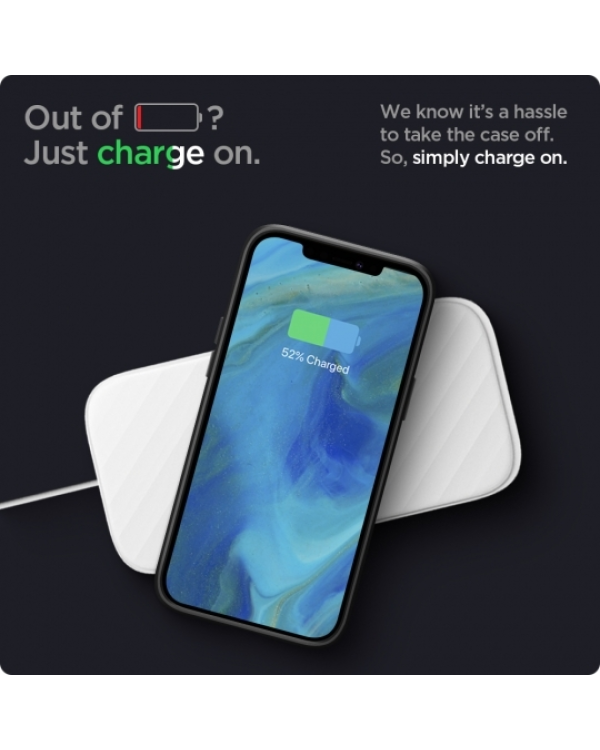 Дополнительное изображение книги «Case SPIGEN Liquid Air ACS01701 for Iphone 12|12 Pro - Matte Black»
