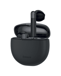 Wireless headphones Baseus Encok W2, Bluetooth 5.0 (black)