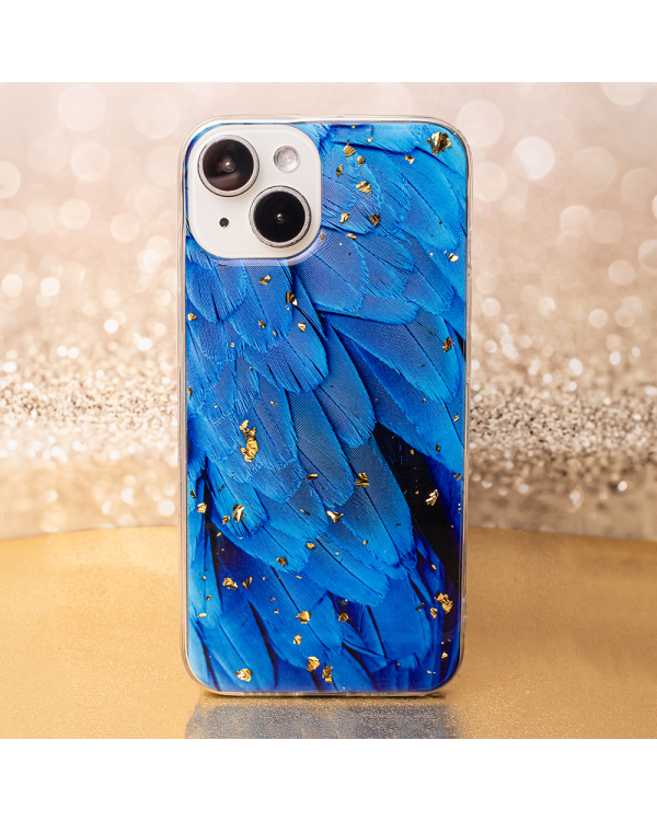 Fusion Gold Glam Blue силиконовый чехол для Samsung A256 Galaxy A25 5G