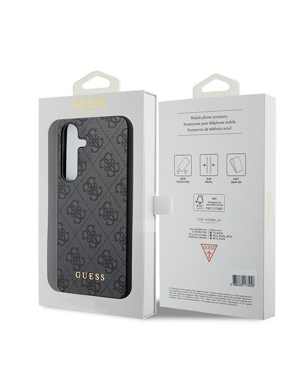 Дополнительное изображение книги «Guess GUOHCSA35G4GFGR A35 A356 czarny|black hardcase 4G Metal Gold Logo»