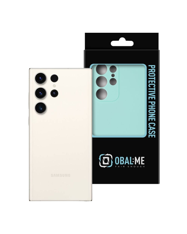 OBAL:ME Матовый TPU чехол для Samsung Galaxy S23 Ultra | бирюзовый