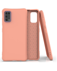 Fusion Solaster Back Case Силиконовый чехол для Samsung A415 Galaxy A41 Оранжевый