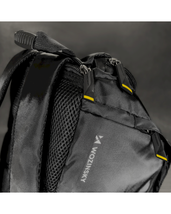 Wozinsky sports bag backpack hand luggage bag 40x20x25 cm for plane black (WSB-B01)