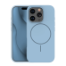 Чехол Fusion silicone Thin Magsafe для iPhone 16 светло-голубой