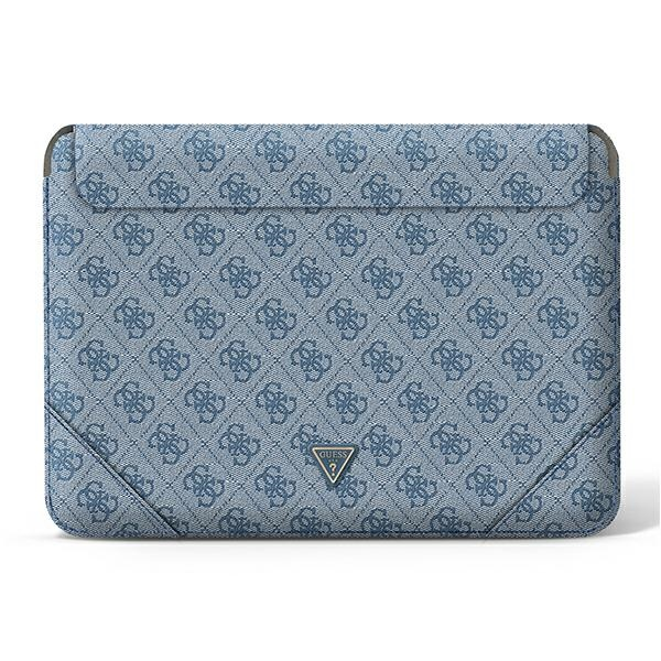 Оригинальный GUESS Laptop Sleeve 4G Uptown Triangle Logo GUCS14P4TB 13|14 дюймов синий