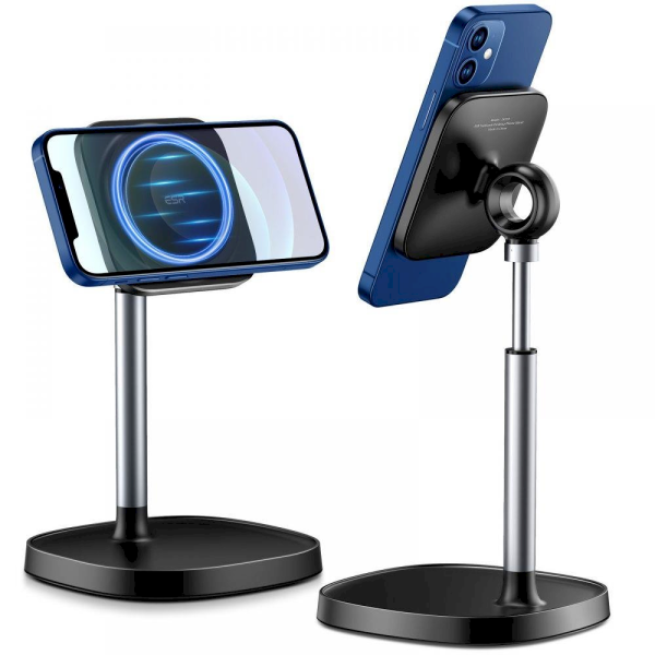 Обложка книги «ESR HALOLOCK MAGSAFE DESKTOP PHONE STAND BLACK»
