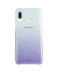 Samsung EF-AA405CVEGWW Gradation Cover Оригинальный чехол для Samsung A405 Galaxy A40 Прозрачный - Фиолетовый