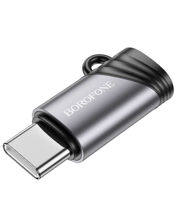 Дополнительное изображение книги «Borofone Adapter BV20 - Lightning female to Type C male - black»