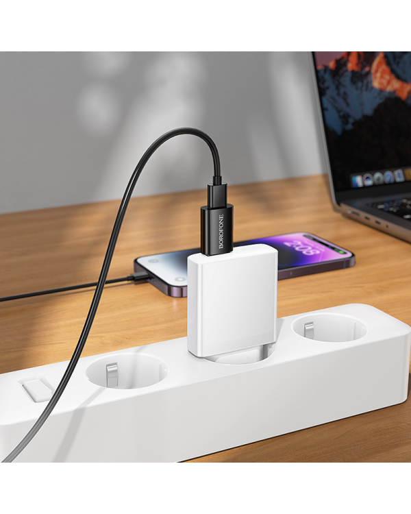 Адаптер Borofone BV26B | USB на Type C | черный