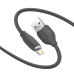 Baseus Jelly кабель USB Lightning, 2,4A, 1,2м (черный)