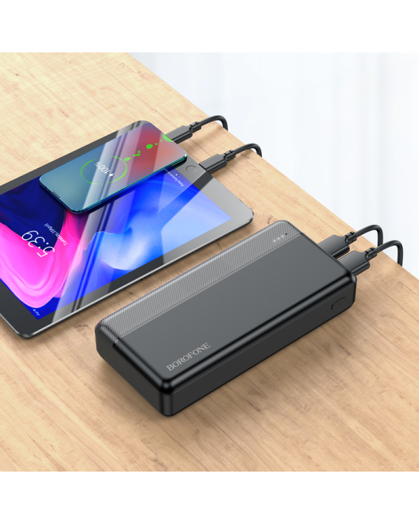 Дополнительное изображение книги «Borofone Power Bank 20000mAh BJ24A - 2xUSB - black»