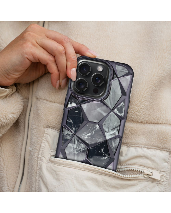 Fusion Twinki Силиконовый чехол для Apple iPhone 16 Pro черный