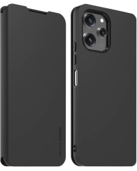 Made for Xiaomi Book Case with Necklace for Xiaomi Redmi 12 4G|5G Black