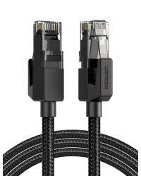 UGREEN NW135 Cat 6 U/UTP Braid Ethernet RJ45 Cable 5m (black)