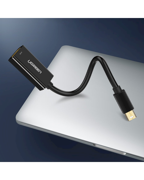 Ugreen FHD (1080p) HDMI (female) - Mini DisplayPort (male - Thunderbolt 2.0) adapter cable white (MD112 10460)