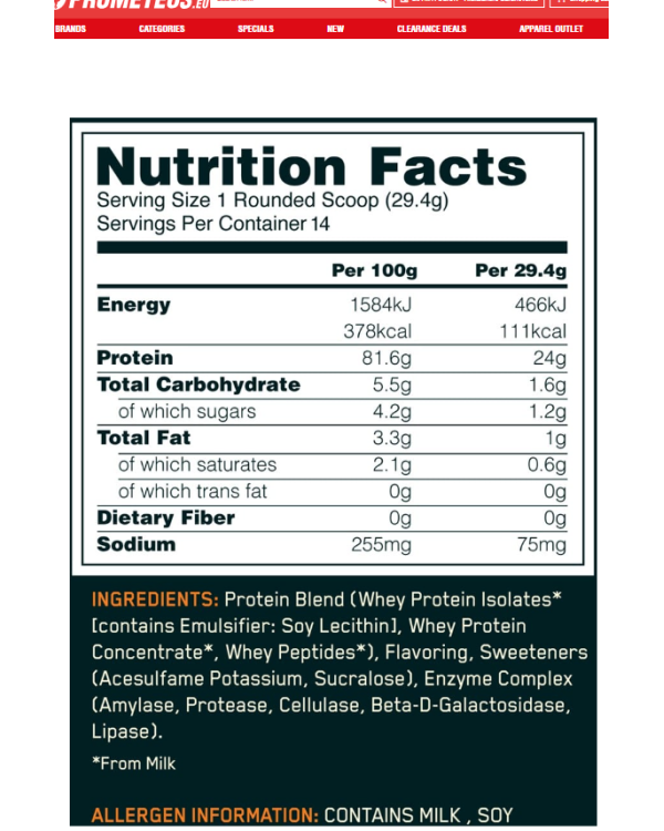 Optimum Nutrition Gold Standard 100% Whey сывороточный протеин - Ванильное мороженое 450 g