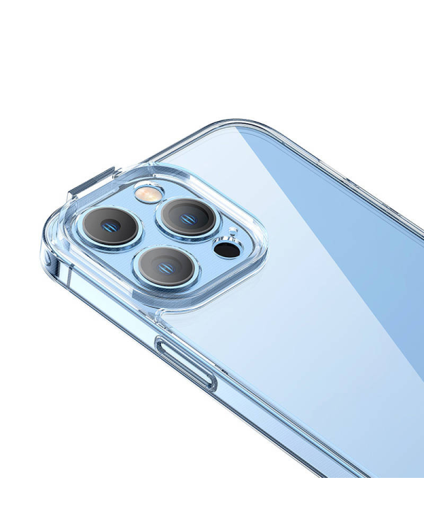 Baseus SuperCeramic Transparent Glass Case and Tempered Glass set for iPhone 14 Plus