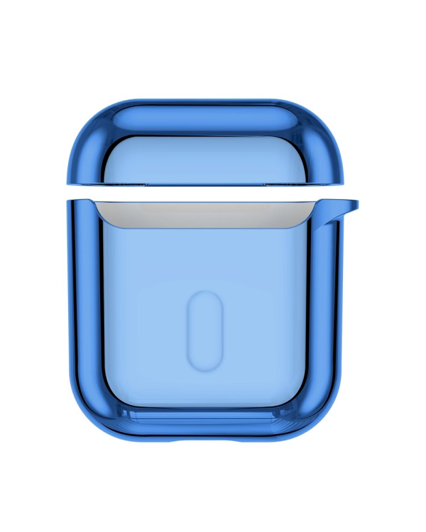 Baseus Shining Hook Силиконовый чехол для наушников Apple Airpods 1 / 2 синий