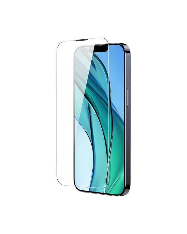 Baseus Crystal Tempered Glass Dust-proof 0.3mm for iPhone 14 Plus|13 Pro Max (1pc)