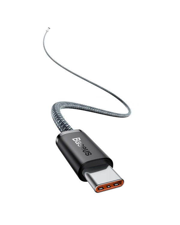 Кабель USB-C - USB-C Baseus Dynamic Series, 100 Вт, 1 м (серый)