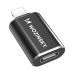 Wozinsky WALC-01 Переходник с Lightning на USB-C - черный